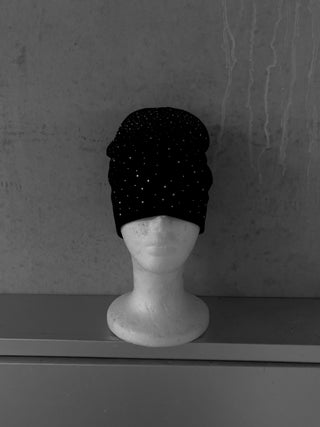 Raindrop Rhinestone Beanie