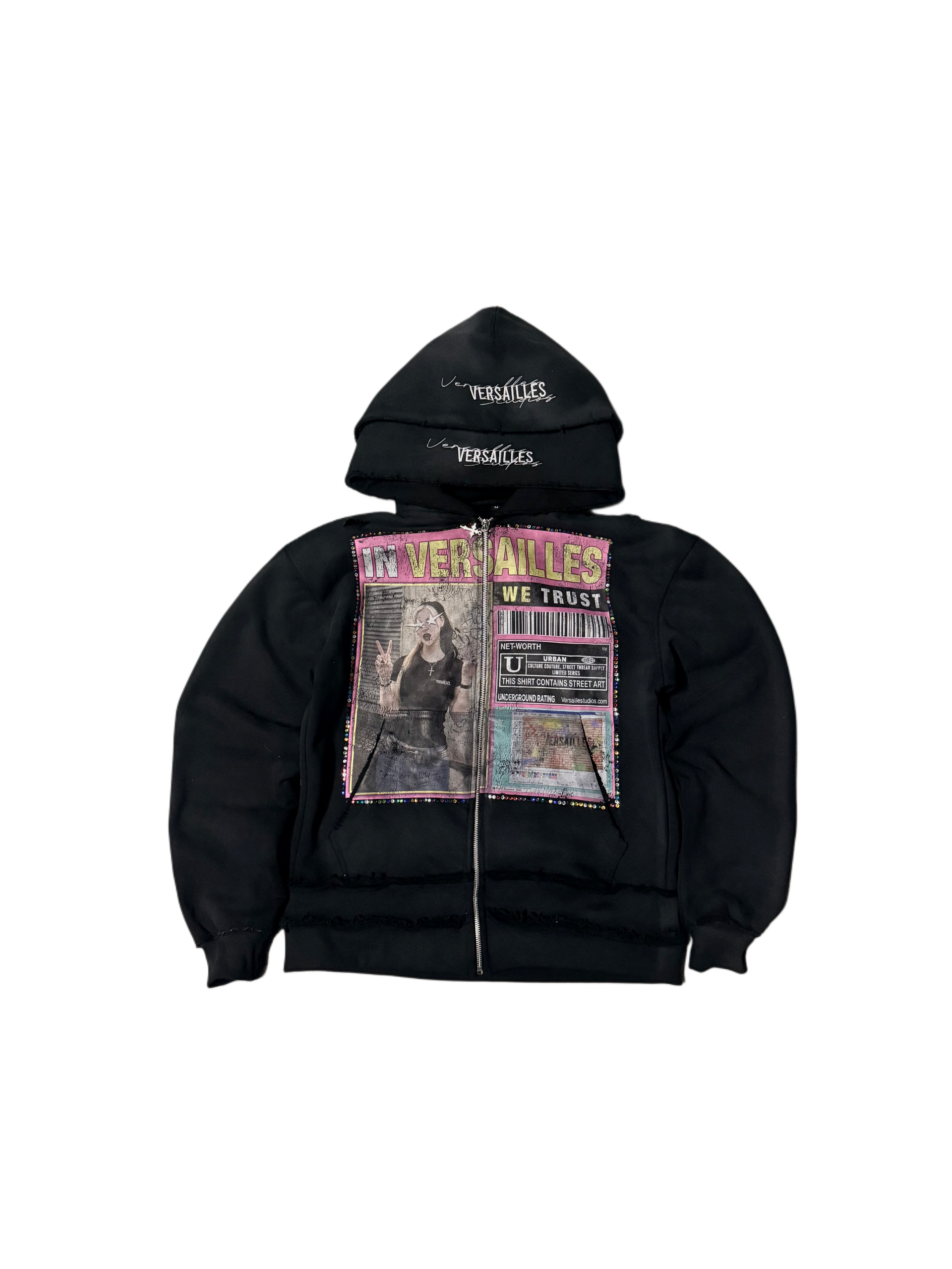 Black “INVWT” Zip Up