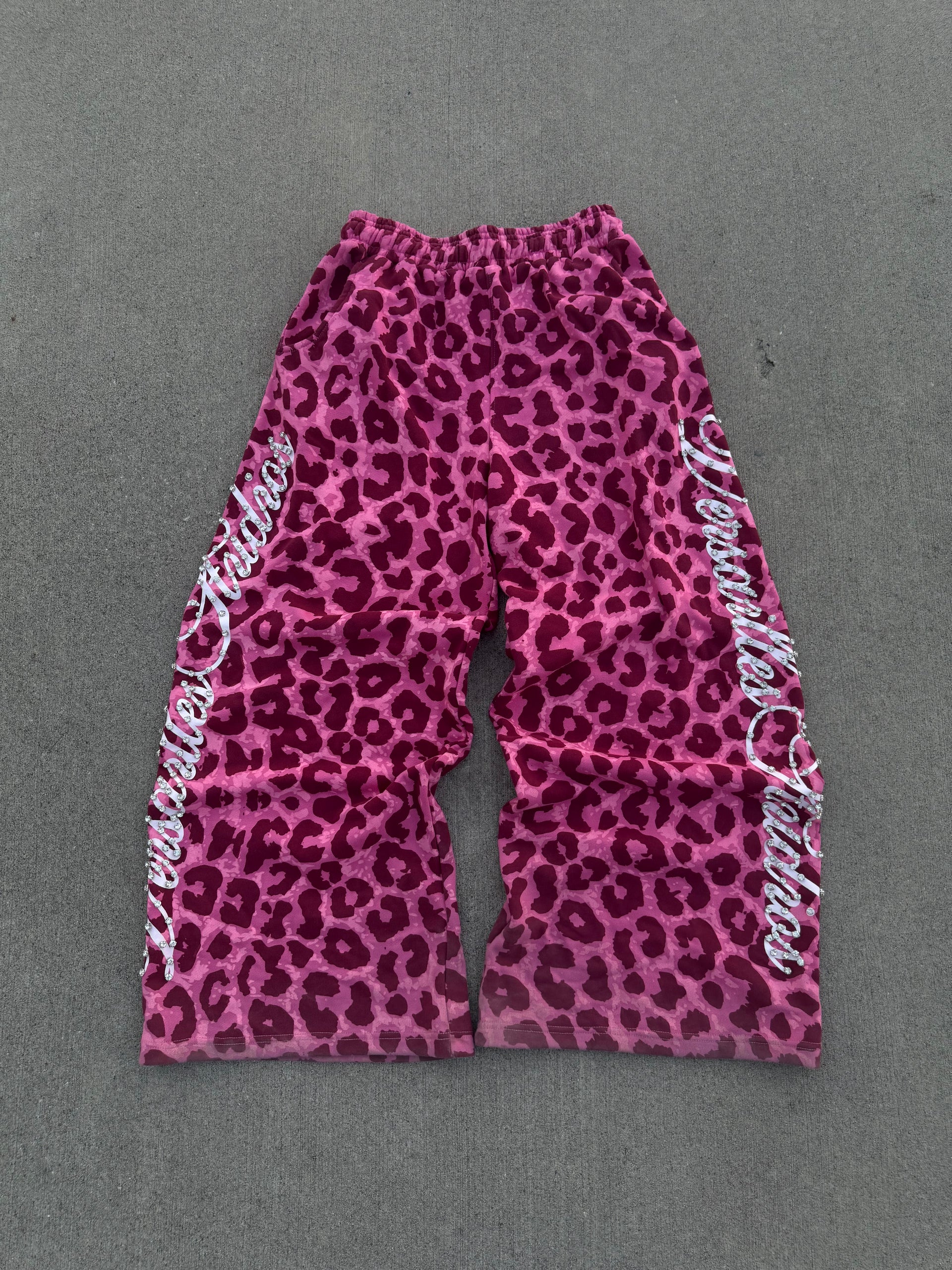 Pink Cheetah Sweats