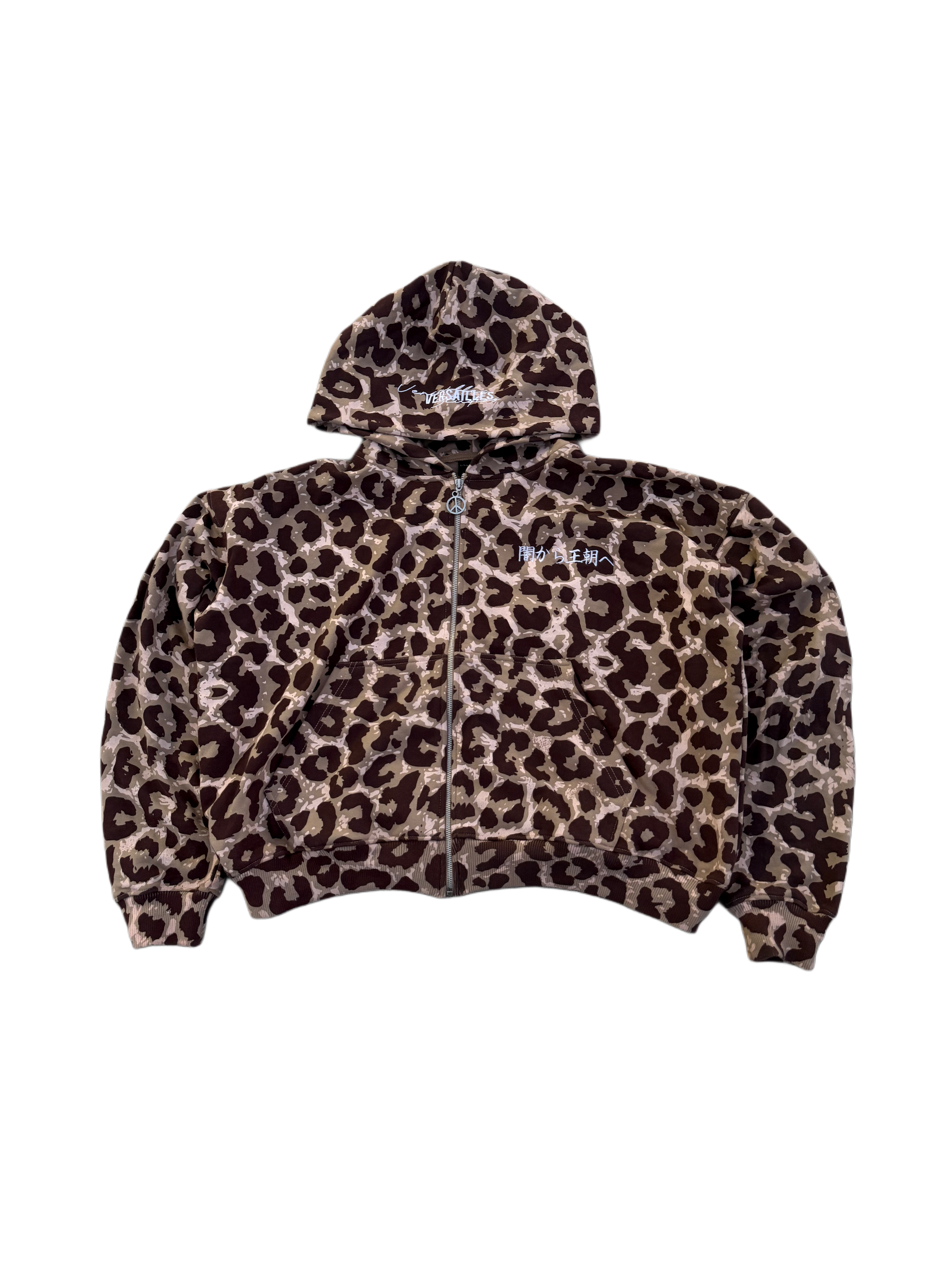 Regular Cheetah Zip Up