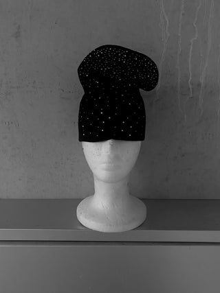 Raindrop Rhinestone Beanie