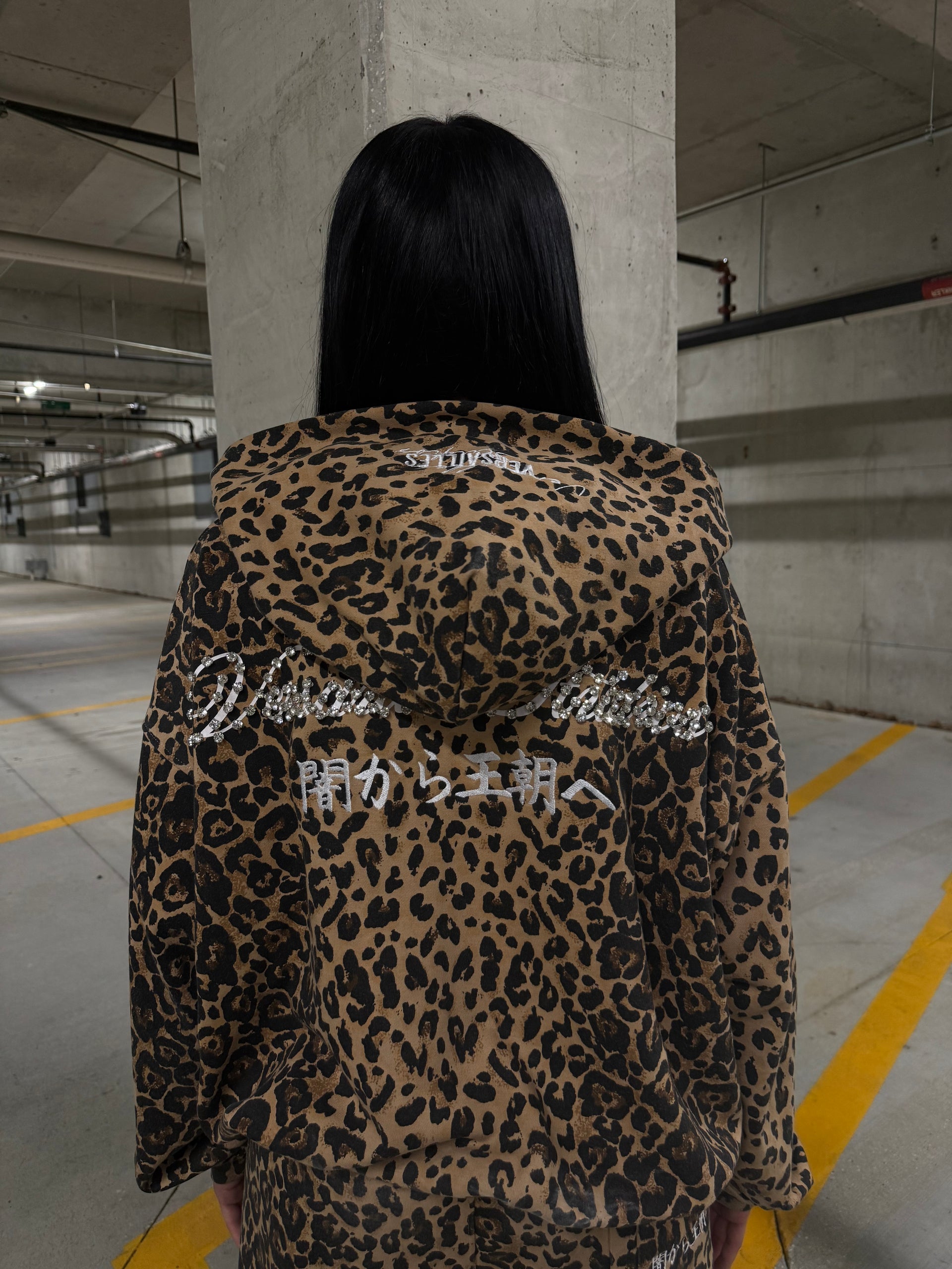 Leopard Zip Up