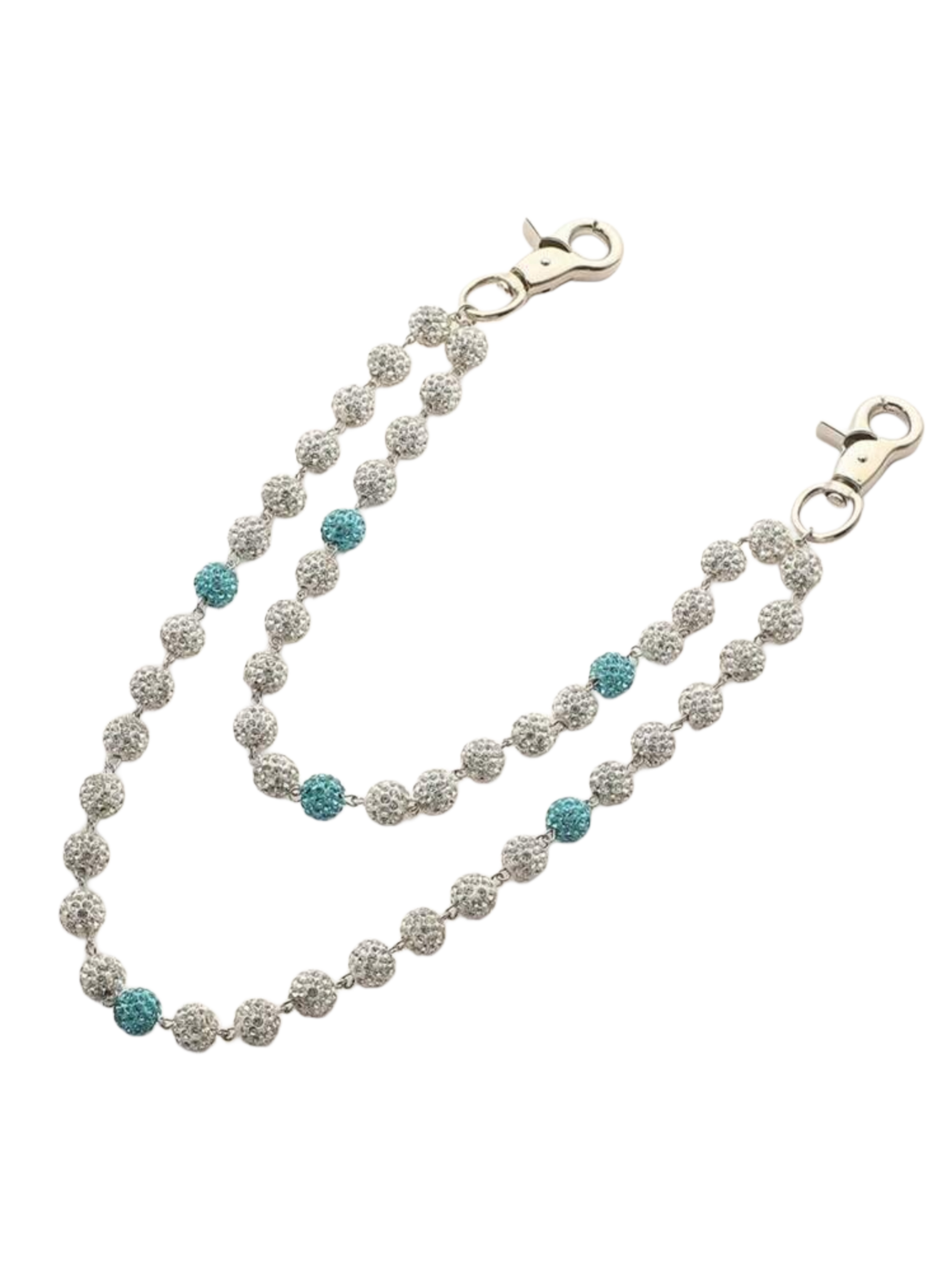 Crystal Jean Chain Teal