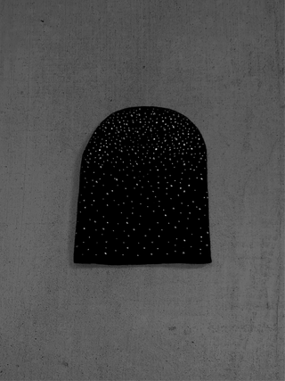 Raindrop Rhinestone Beanie