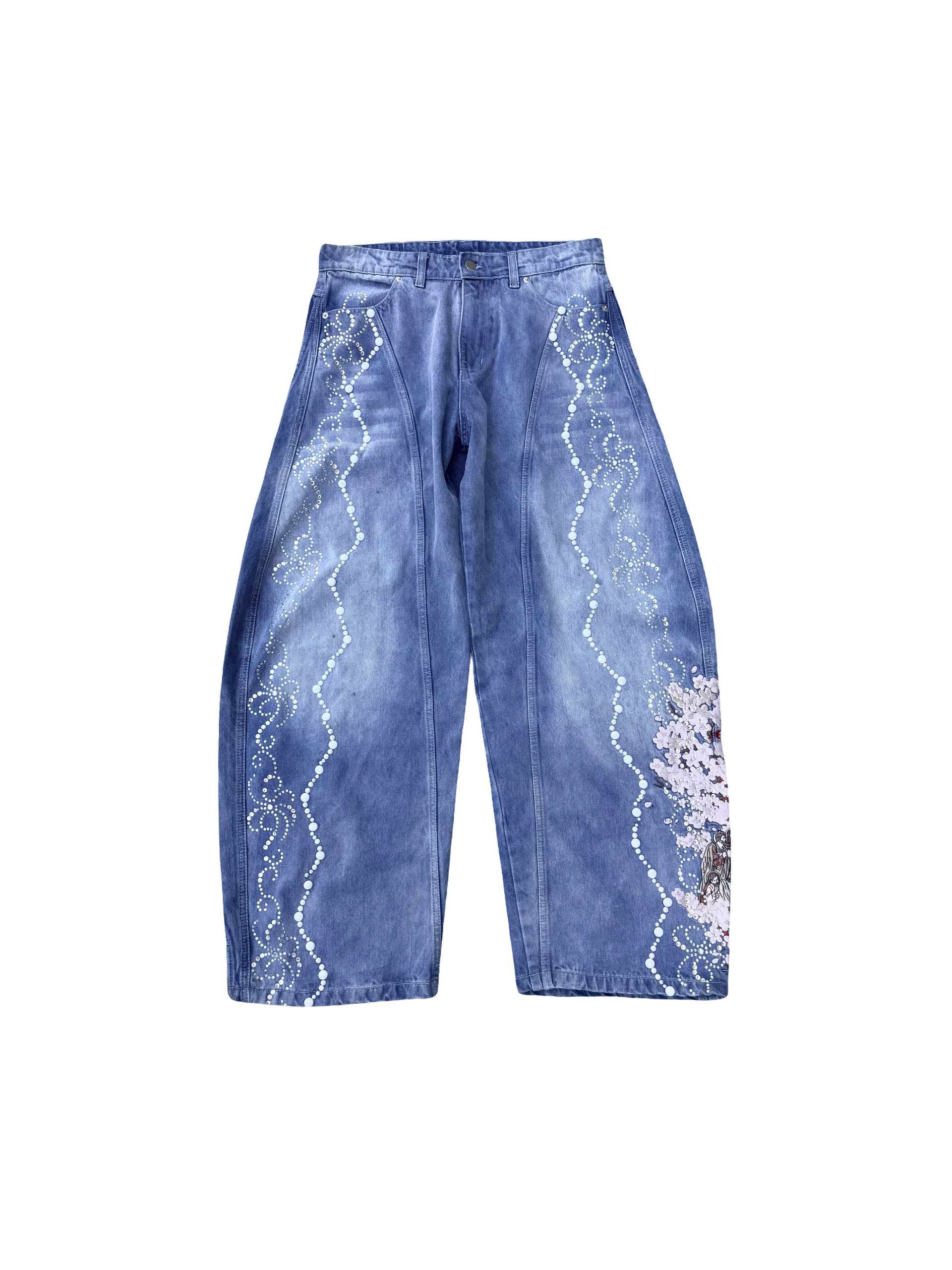 Last Supper Blossom Denim Blue